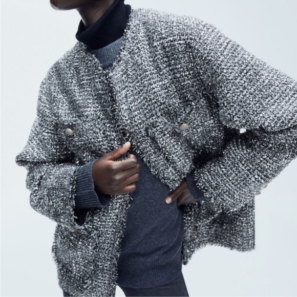 H&M TEXTURED JACKET - Picture 5 of 10